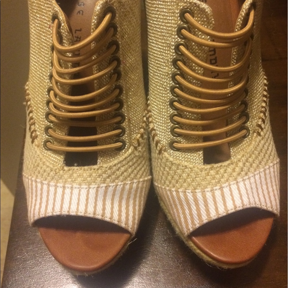 Chinese Laundry Open Toe Wedge Heel